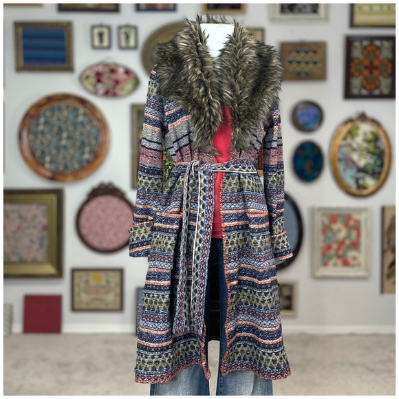 Anthropologie Sweaters - Anthro “Shawled Sweatercoat” by Angel of the North